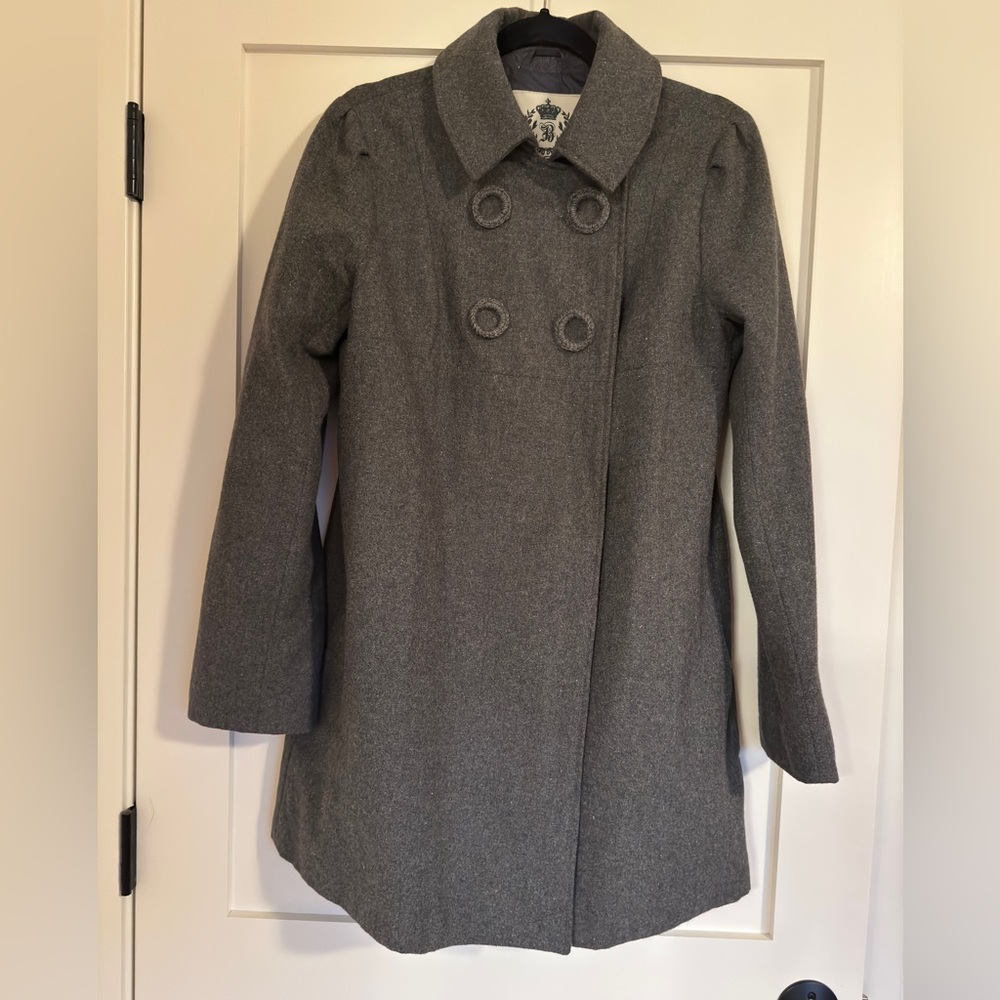 B B Dakota pea coat size Large